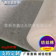 廠家現貨供應40g紡絲棉服裝家紡專用輔料滌綸化纖棉高品質仿絲棉