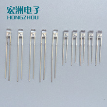 F3平頭高亮藍燈發光二極管  3MMLED燈珠     電子魚漂燈