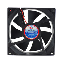 廠家直銷TX9225DC12V24V滾珠軸承散熱風扇空氣凈化器直流散熱風扇