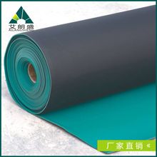 綠色pvc橡膠墊2mm/3mm/ 5mm防靜電台墊桌墊桌布 防滑實驗室膠皮