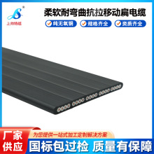 定制CE認證扁電纜YFFB 20 24芯 0.5 0.75mm H05VVH6-F H07VVH6-F