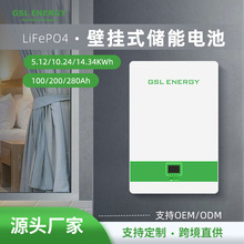 廠家定制壁掛式儲能鋰電池48V磷酸鐵鋰電池家用太陽能光伏蓄電池