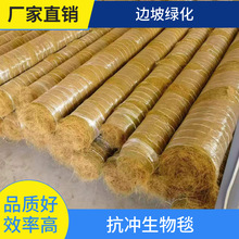 定制護坡椰絲毯  植物纖維草墊 荒山復綠工程 土工材料