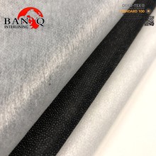 廠家供應定制 雙點漿點無紡襯布 粘合襯 單面無紡紙朴 粘襯定型