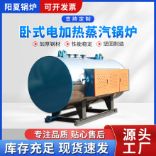 定制卧式電加熱蒸汽鍋爐全自動商用工業設備供暖桑拿洗浴節能環保