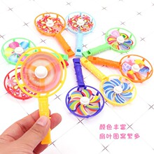 六一獎品棒棒糖風車 口哨風車兒童玩具幼兒園糖果色懷舊玩具禮品
