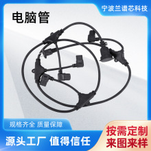 廠家供應電腦管AC+AD接口耐磨損電腦電源線批發電器延長線插頭