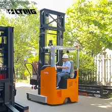 座駕式前移式電動叉車8米2噸電動堆高裝卸車3噸液壓升高 倉儲堆高
