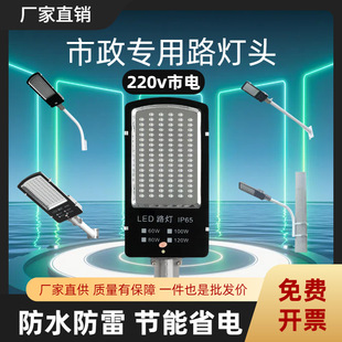 LED 路燈頭透鏡市政專用金屬工程款超亮防水戶外220v市電農村大功