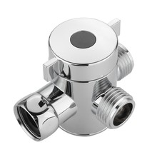 直供塑料分水器 淋浴分水器插座 洗澡機配件 電熱龍頭3通分水器