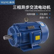 廠家直銷三相異步電動機2極/4極3千瓦篩草機專用