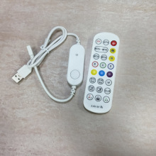 離線語音RGB七彩控制器智能家具客廳聲控卧室燈具改裝語音遙控開