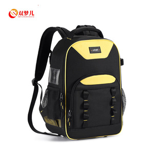 雙肩工具包背包多功能維修帆布耐磨大號便攜安裝工具包電工專用