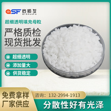超細納米透明填充母粒高光注塑擠出色母粒易分散PEPP透明填充母料