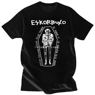 Rock Band 2024 summer tops Eskorbuto shirt men clothing Stre