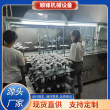 自動噴油機小型噴漆機自動化塗裝機噴漆噴塗線噴漆環形線歡迎試噴