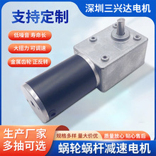 定制微型直流馬達5882蝸輪蝸桿減速電機600JSX50ZY家居電器馬達
