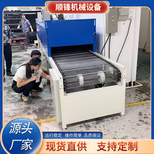 高溫隧道爐流水線烤箱不銹鋼網帶烘干爐烤漆線工業絲印油墨烘干線