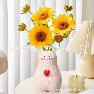 羳Ʒ Handmade cat vase؈ƿb֬ˇƷ؈߶Y