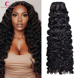 Burmese curlylٰldouble drawnlbundles human hair