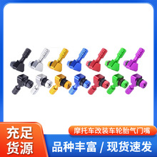 CNC鋁合金電動車氣門嘴輪胎防小牛個性氣嘴輪胎氣帽創意裝飾配件