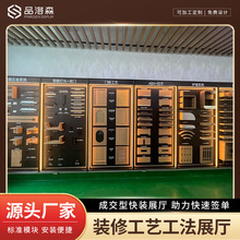 全屋定制家居高定展廳工藝展櫃可移動模塊工程展廳裝修公司系統櫃
