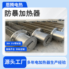 防爆法蘭電加熱器加熱管發熱管蒸飯機加熱管不銹鋼防爆電加熱管