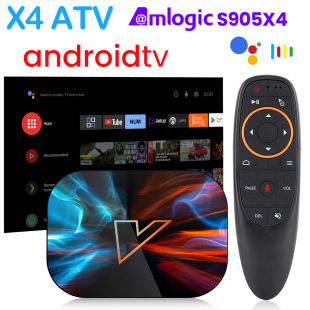 X4 ATV androidtv 11 Smart TVBox Amlogic S905X4 set top box