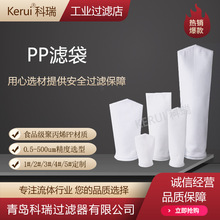 PP濾袋1號2號3號4號5號濾袋袋式過濾器適用聚丙烯過濾袋