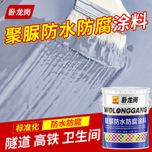 隧道橋梁聚脲防水防腐塗料水泥面彈性聚脲地鐵屋頂防水材料油漆