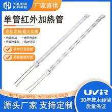SHC100733單管組合跳絲鹵素加熱燈管 高質量石英玻璃加熱管