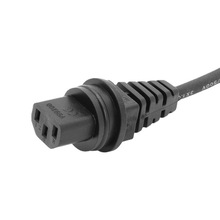 源頭工廠 C13-C(H006E) 歐標三插品字尾電源線C13帶防水電源線