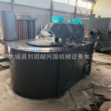 300kg生物質熔鋁爐 天然氣燃煤熔煉爐 一鍵溫控 可傾倒式化鋁爐