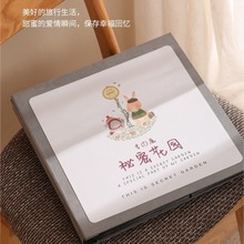 相冊本紀念冊大容量家庭可diy粘貼6寸寶寶相冊兒童成長記錄插袋