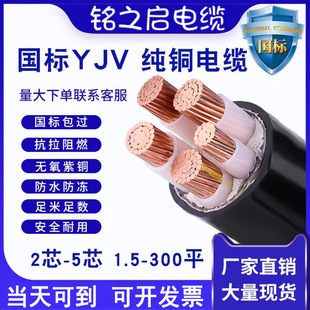 ZC-YJV新能源電動車延長線純銅芯充電樁專用阻燃電線6/10平方電纜