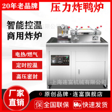 連富燃氣炸鴨爐炸雞爐  醉仙鴨蒸香鴨壓力炸爐 油炸機油炸鍋商用