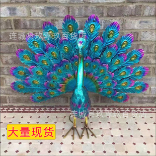 羳Ʒ Metal peacock statue ٿȸˇƷ@ͥԺ[