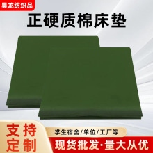 批發01熱熔棉墊單位學生宿舍硬質棉床墊單人加厚褥子廠家防潮墊