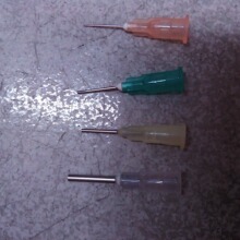 0.5mm  0.8mm  1.0mm  1.2mm  1.5mm  點膠機點膠針頭 鐵 塑料