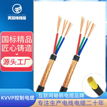 天鴻祥聚氯乙烯家用控制電纜KVVP 1.5 款式多芯護套屏蔽電線電纜