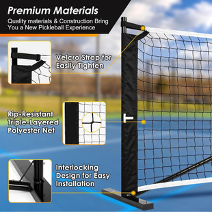 ƥWyʽƥľWܾW6.722FT Pickleball Net