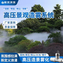 霧森系統造霧機人造霧系統庭院園林加濕器全自動高壓噴霧機