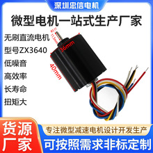 BLDC-3640無刷直流電機 掃地機器人 醫療機械 農業澆灌工業泵