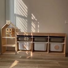新款多功能組合置物架抽屜式兒童玩具收納櫃幼兒園超大容量儲物箱