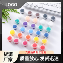 廠家供應兒童丙烯顏料12色6連體學生美術畫畫塗色石膏娃娃顏料條