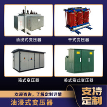 電力變壓器廠家S11-S13-S20油浸式變壓器500/1000KVA高壓10K V定