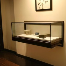 專業定制  品牌吊櫃 展櫃設計定做 不銹鋼吊展櫃 商場櫃台定制