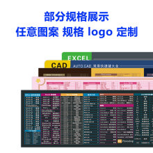 廣告鼠標墊抖音同款鎖邊快捷鍵包邊大號卡通網吧辦公桌墊大全