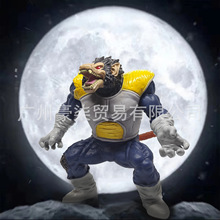 日語版手辦戰損貝吉塔巨猿2代塑膠手辦模型桌面公仔潮流造型