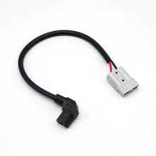 安德森插頭線轉電動叉車蓄電池充電線轉品字頭大電流安德森延長線